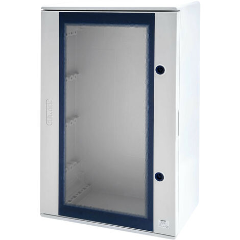 Tableau de distribution Gewiss en polyester transparent avec serrure IP65 GW46204F