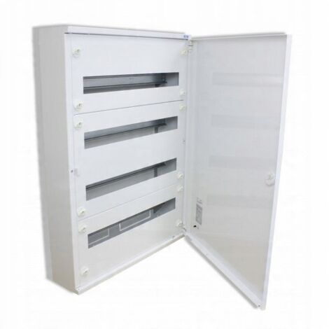 TABLEAU DE DISTRIBUTION MÉTALLIQUE BF-O-4/ 96-P NT 96M 4X 24M N+PE IP30 IK07 760X555X150