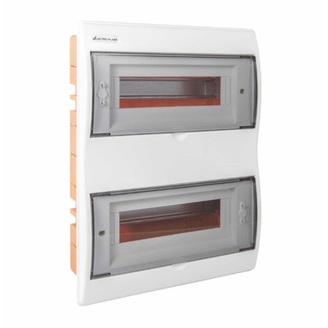 Tableau de distribution modulaire encastré 2 x 12 modules RP 8.5 Elektro-Plast