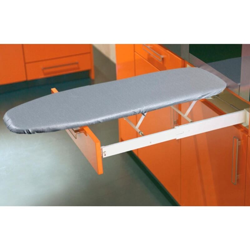 Table à repasser pliante Cajon - Table à repasser pour tiroir pliable et amovible