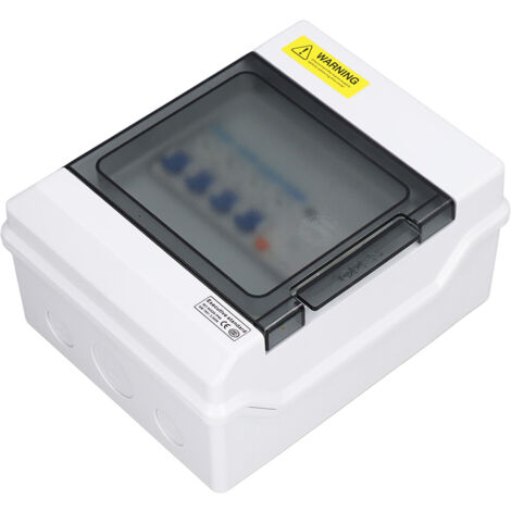 Tableau de Protection 3 Modules 230V 63A 30mA Disjoncteur Différentiel avec Interrupteurs Automatiques (6A, 16A, 32A) - Style Australien