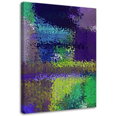 Tableau déco Abstrait Multicolore 40x60