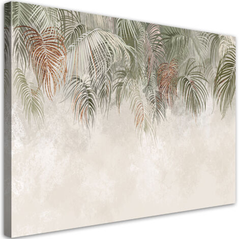 Tableau déco Feuilles de palmier 90x60