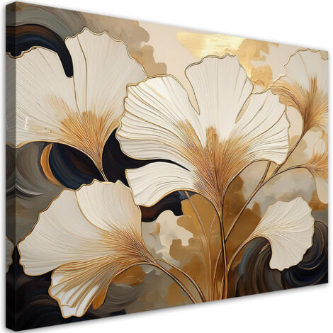Tableau déco Feuilles Nature Botanique 60x40