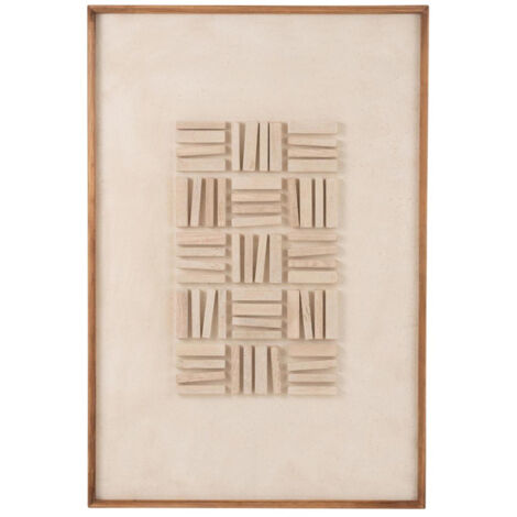 Tableau Déco "John" 82x122cm Naturel