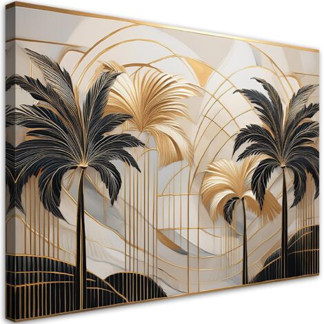 Tableau déco Palmiers tropicaux 60x40