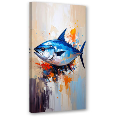 Tableau déco Poisson mer océan nature 50x100