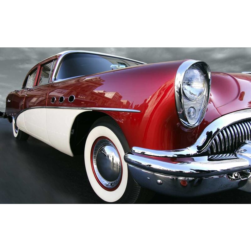 Hxadeco - Tableau deco voiture collection vintage - 80x50 cm