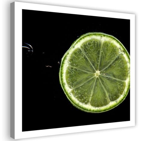 Tableau décoratif Citron vert Fruits 50x50