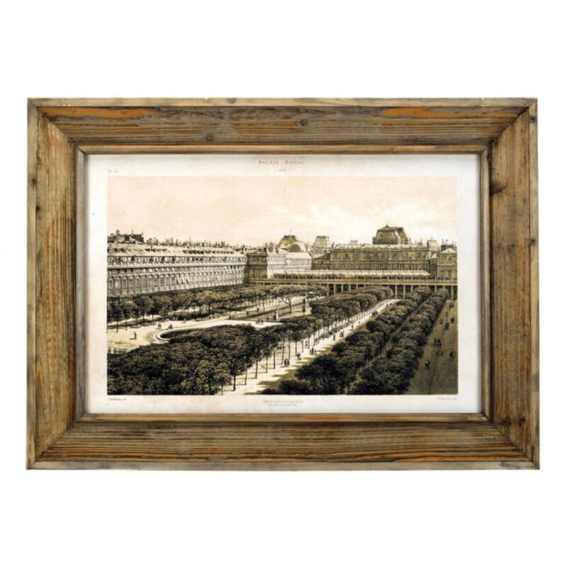 Tableau décoratif imprimé palais royal l98 Marron - Interior's