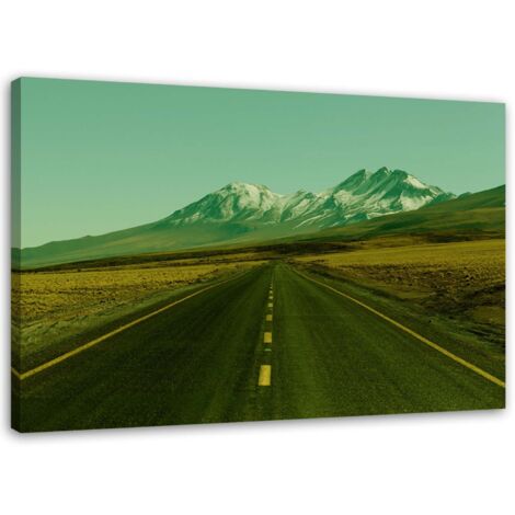 Tableau décoratif ROUTE 66 Montagnes 60x40