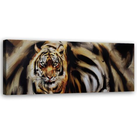 Tableau décoratif Tigre Nature Animaux 90x30