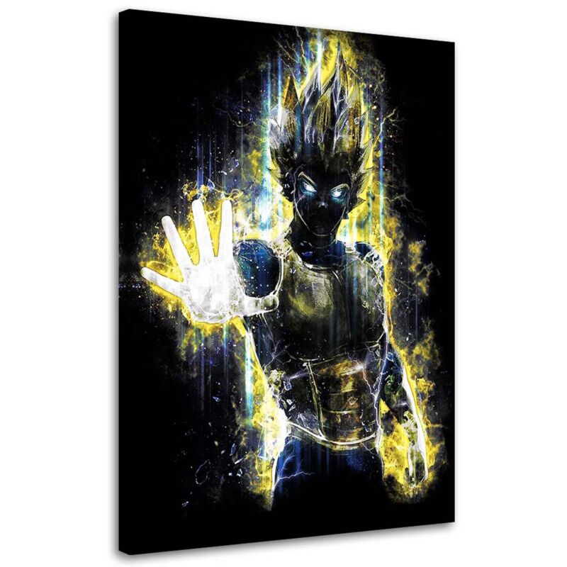 Image sur toile, héros d'anime Vegeta - 40x60