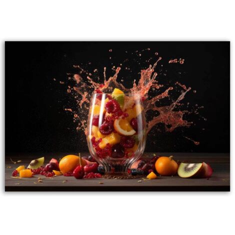 Tableau éclat gourmand aux fruits frais