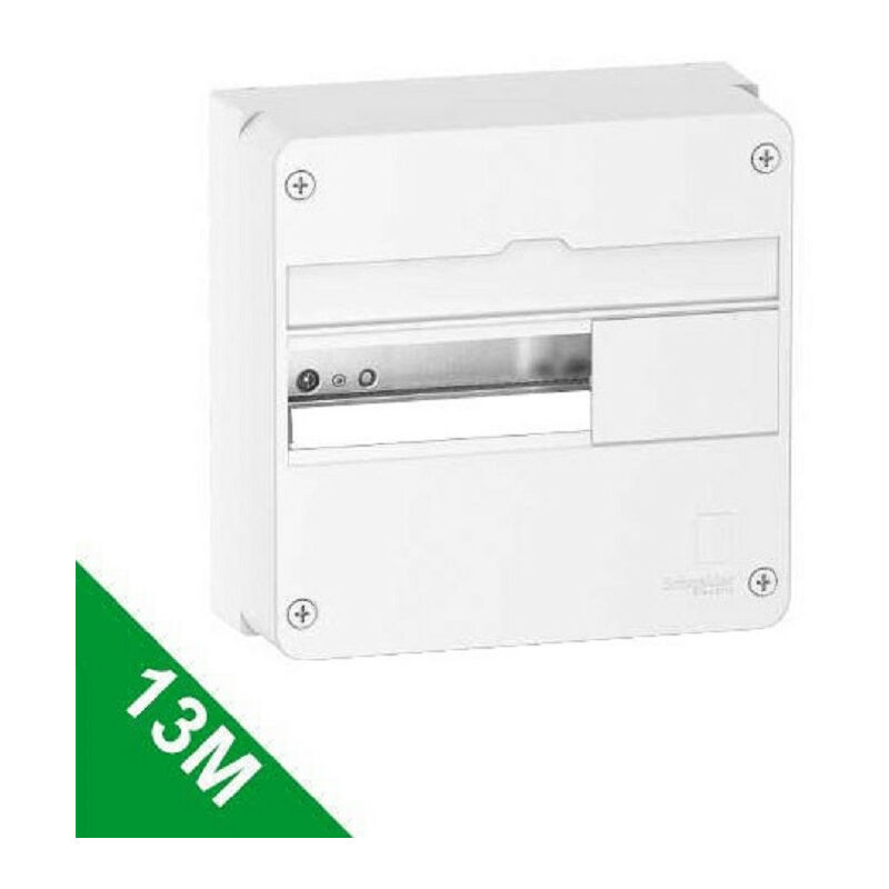 Schneider Electric - Tableau électrique 13 Modules 1 Rangée Schneider R9H13401-SE
