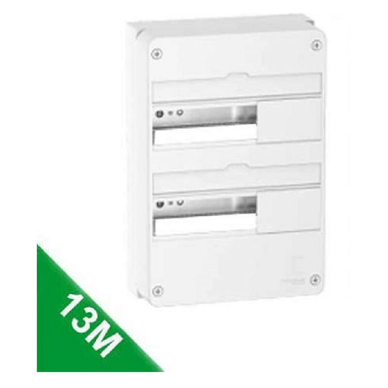 Schneider Electric - Tableau électrique 13 Modules 2 Rangées Schneider R9H13402 - se
