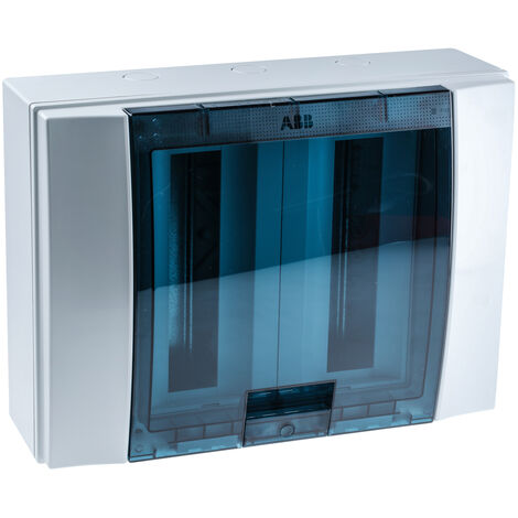 Tableau électrique ABB, en Plastique, 24 Modules, 125A IP65, 435 x 320 x 155mm, série Mistral65 ( Prix pour 1 )