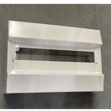 ABB – Coffret électrique nu 12 modules – Indice de protection IP30 – En plastique pour installation intérieure – 3 rangées – Montage sur rail DIN - 1SPE0077