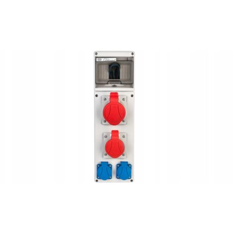 Tableau électrique elektromet rse-02 6 modules IP54 pré-câblé