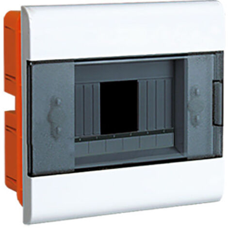 Tableau électrique encastrable 1x 8 modules IP40 étanche Elektroplast