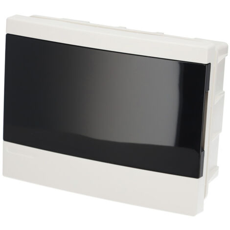 Tableau électrique encastré 8 modules (1x8) blanc porte fumée EDO777841 EDO Technic