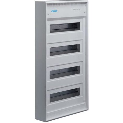 Tableau électrique Hager volta ip30 acier 48 modules