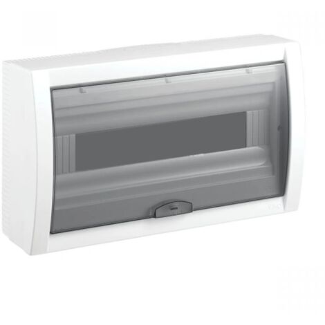 Tableau électrique nu saillie 18 modules – Indice de protection IP40 – Dimensions L.390xH.220xP.103,5mm – Installation intérieure