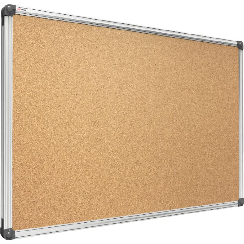 Tableau en Liège avec Cadre en Aluminium 90x60cm