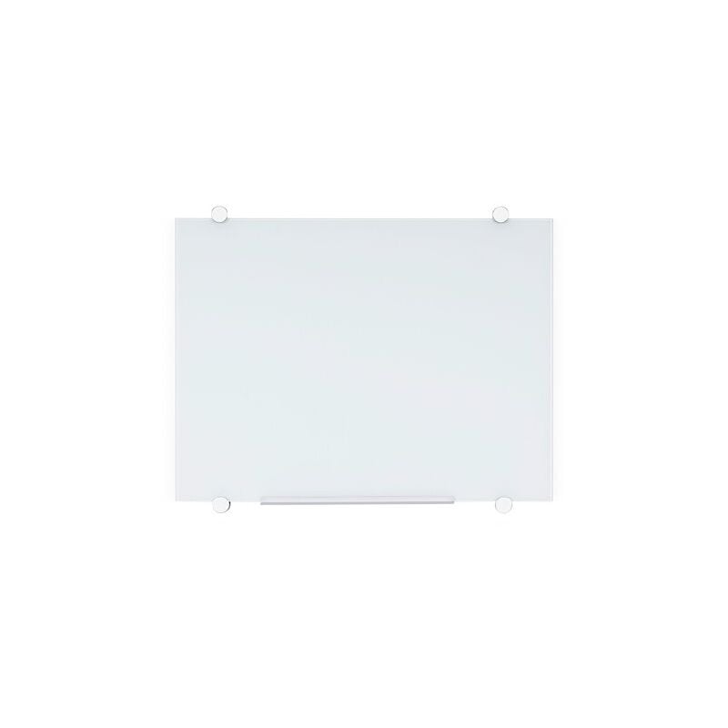 Bi-office - Tableau en verre magnétique Flow 90 x 120 cm blanc