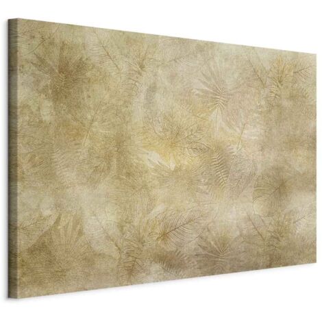 Tableau - Feuilles vintage (1 pièce) large