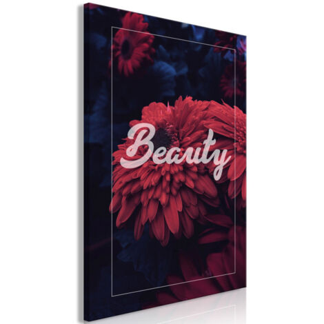 Tableau Imprimé "Beauty" 60 x 90 cm