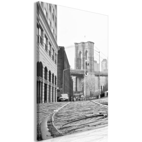 Tableau Imprimé "Brooklyn Bridge" 60 x 90 cm