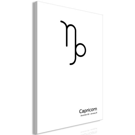 Tableau Imprimé "Capricorn" 60 x 90 cm