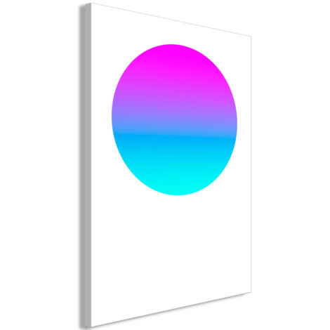Tableau Imprimé "Colourful Circle" 60 x 90 cm