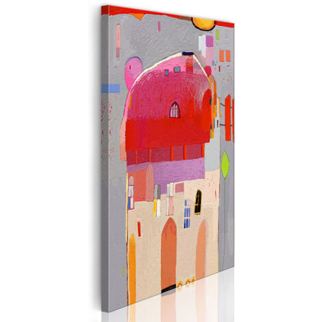 Tableau Imprimé "Dans Ma Maison Magique..." 40x80cm