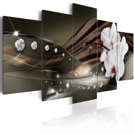 Tableau Imprimé "Diamond Spots" 50 x 100 cm