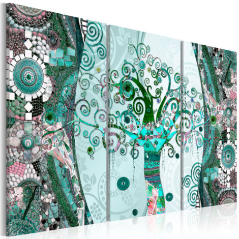 Tableau Imprimé "Emerald Tree" 60 x 90 cm