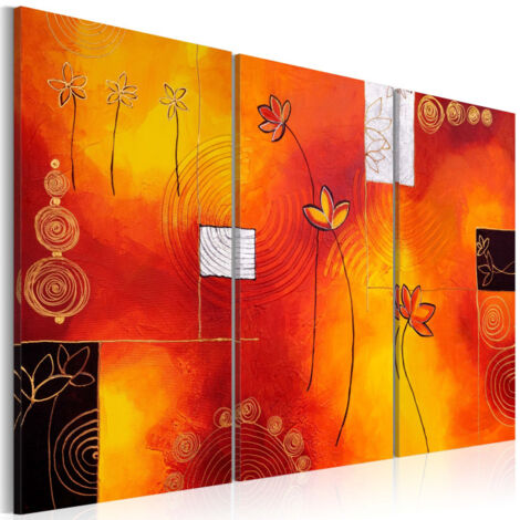 Tableau Imprimé "Flourishes" 60 x 90 cm