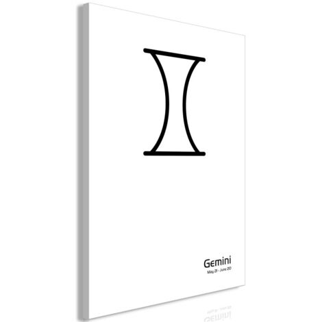 Tableau Imprimé "Gemini" 60 x 90 cm