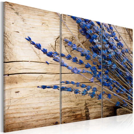Tableau Imprimé "Lavande" 60 x 90 cm