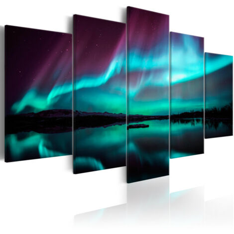 Tableau Imprimé "Night Light II" 100 x 200 cm