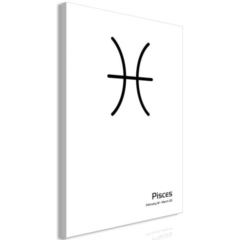 Tableau Imprimé "Pisces" 60 x 90 cm
