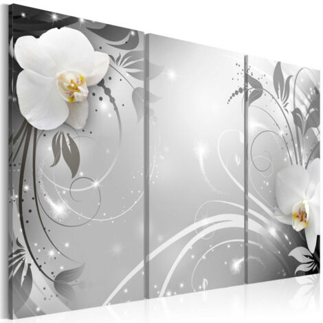 Tableau Imprimé "Platinum Waltz" 60 x 90 cm