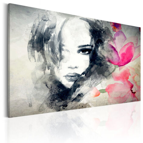 Tableau Imprimé "Regard Mystérieux" 60 x 90 cm