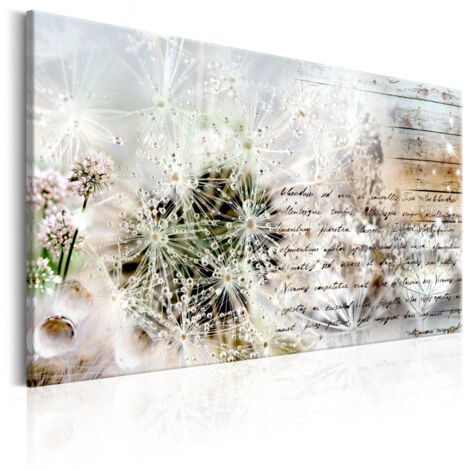Tableau Imprimé "Starry Dandelions" 60 x 90 cm