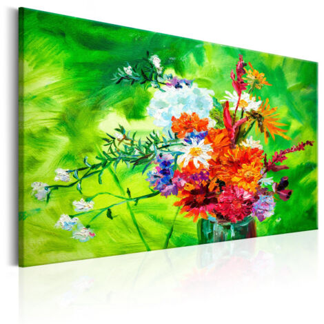 Tableau Imprimé "Summer Posy" 60 x 90 cm
