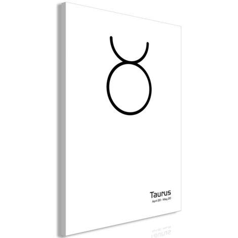 Tableau Imprimé "Taurus" 60 x 90 cm