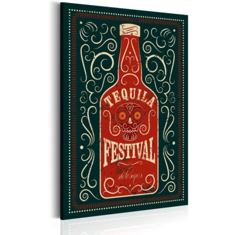 Tableau Imprimé "Tequila Festival" 60 x 90 cm