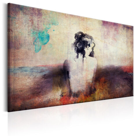 Tableau Imprimé "Thoughts About..." 60 x 90 cm