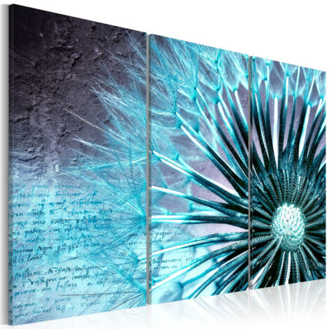 Tableau Imprimé "Toucher Bleu" 60 x 90 cm